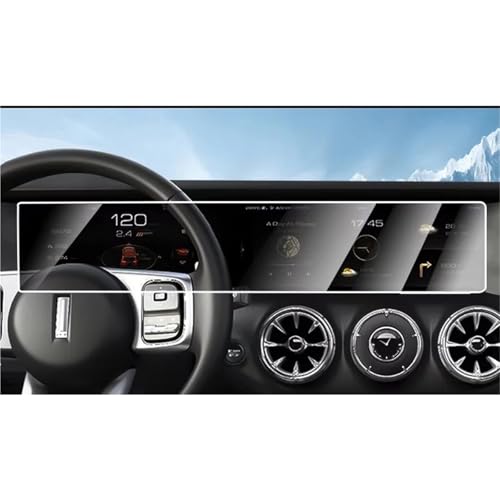 Transparent Screen Protector For GWM For Wall Tank 300 2021 2022 2023 Car GPS Navigation Screen TPU Protective Film Anti-scratch