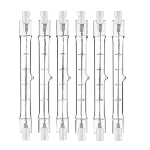 TYKGSQIP 3 piezas 1000W 1500w R7S J189 J254mm R7 Bombilla halógena lineal Lámpara de seguridad Focos 1000W J189