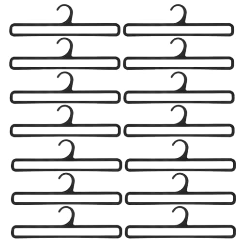 20pcs Scarf Hanger Organizer, Space-Saving Scarf Holder Closet Organizer Multipurpose Hangers for Scarves, Ties, Belts (28cm)