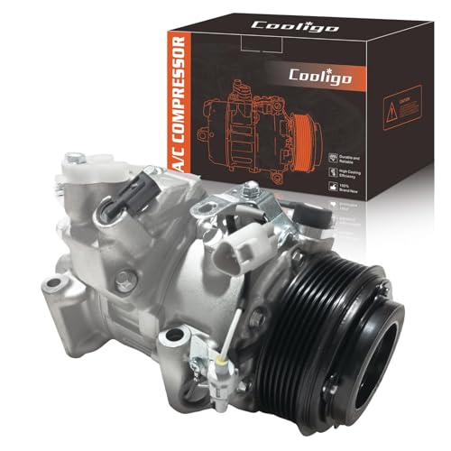 Image of A /C AC Compressor with A /C Clutch Fits for Toyota Camry 3.5L 2012‑2017 | for Sienna Highlander Avalon 3.5L 2011‑2018,for Lexus ES350 RX350 GS350 3.5L 2010-2018,Replaces CO29042C,8832006160