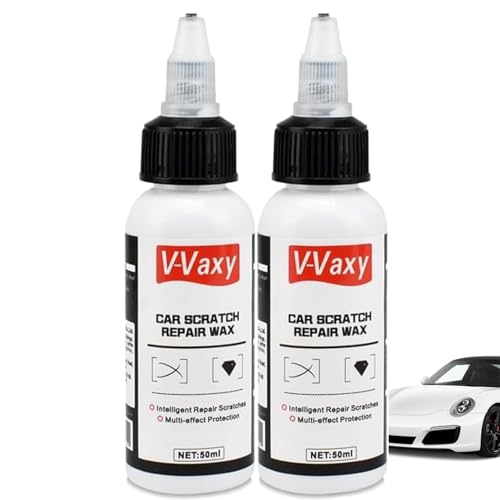V-Vaxy Car Scratch Repair Wax, Cera reparadora de arañazos para coches V-Vaxy, Restaurador de pintura definitivo, Reparador Arañazos Coche, Pulimento para Coche Arañazos (2)