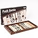 Lingle Sling Puck Game - 16,5 Zoll Premium-Brettspiel aus Massivholz, luxuriöser Sling-Puck-Kampf für unterhaltsame Familienspiele oder Partys mit Freunden, klassisches wettbewerbsfähiges Tischspiel