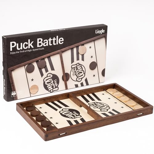 Juego de Mesa Sling Puck de Madera 16.5 Pulgadas miniatura 5