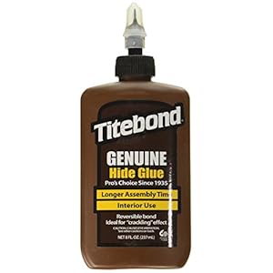 Titebond huidlijm houtlijm direct verwerkbare houtlijm, 237 ml, 501/3