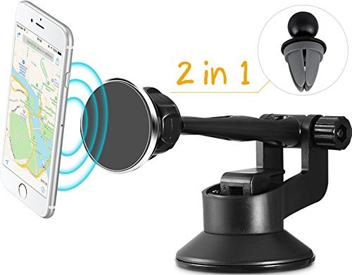 Tiger Teeth Phone Holder for Car (2-in-1)