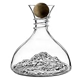 Decantador de Vino de | Servicio De Mesa 1800ml - Aerador De Vino Con Gran Capacidad | para Hogar Restaurantes Bares Bodas Eventos de Cata Hoteles Salones Comedor Bartenders