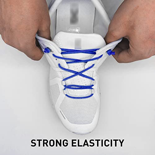 Image of 3 Pairs Elastic No Tie Shoe Laces, Stretch Bungee Laces