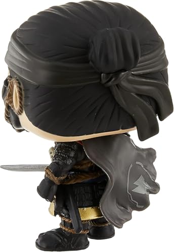 POP Games: Ghost of Tsushima - Jin Sakai Vinyl Figure (Bundled with Compatible Box Protector Case), Multicolored, 3.75 inches