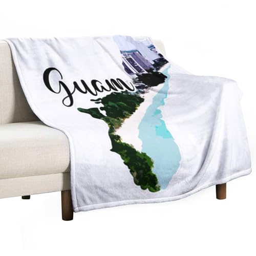 Couverture polaire Guam Bedding monuments célèbre cadeau enfant bébé