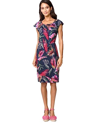 Alba Moda Strandkleid Erwachsene-Weiblich Gerade Multicolor 40