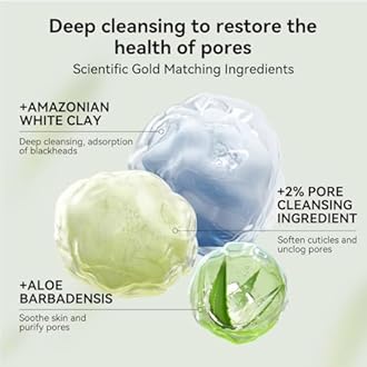 2.0 Blackhead Nose Plants Pore Strips(1.03 Oz), 60pcs Nose Strips for Blackhead Mask, Deep Cleansing Peel off Mask, Black Head Remover Mask