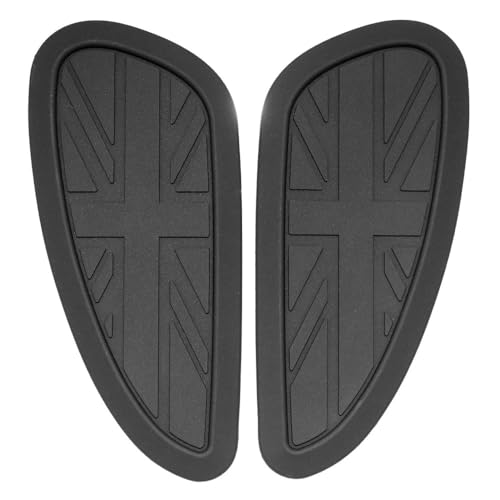 Autocollant réservoir moto protection genouillères Union Jack T120