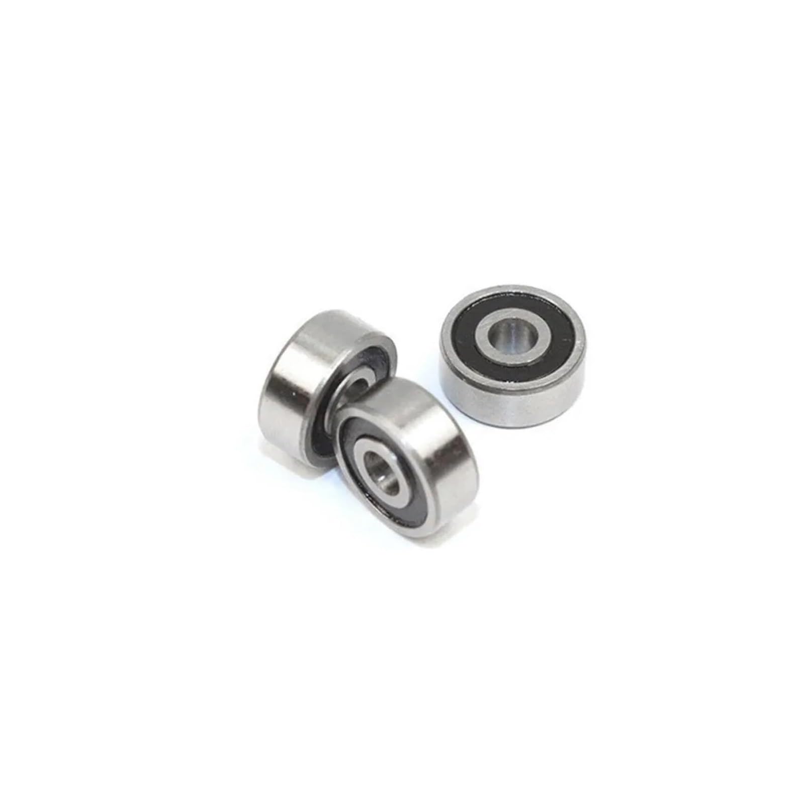 Rodamientos, Rodamiento rígido de bolas 10 piezas 608 684ZZ 685 686 687 688 689RS 2RS en miniatura Blindado Skate Bear Acero Radial Ranura Profunda,Durabilidad mejorada(689-2RS)