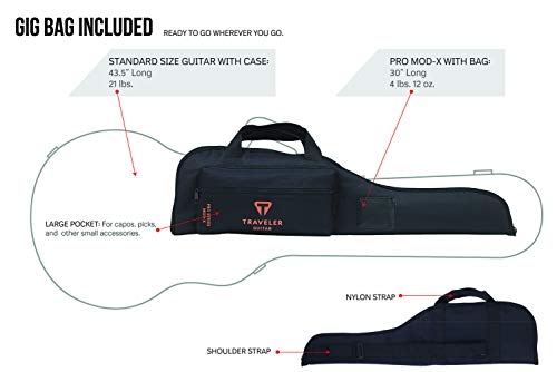 Traveler Guitar 6 String Solid-Body Electric Guitar, Right, Vintage White (Psm Vwtgpf) #TOP5