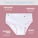 Feathers Solid White Snug Tagless Super Soft Cotton Underwear - Girls Underwear Briefs Panties (Multicolor) (US, Numeric, 2, Regular, Regular, Multi)