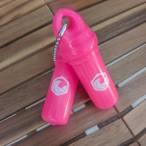 Image of Seahive Floating Keychain (2 pack) with Waterproof Safety Container Boat Key Float - Pontoon, Fishing Accessories key holder