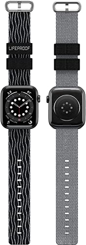 Bracelet Apple Watch 42/44mm LifeProof écologique noir Midnight Zone pour montre connectée