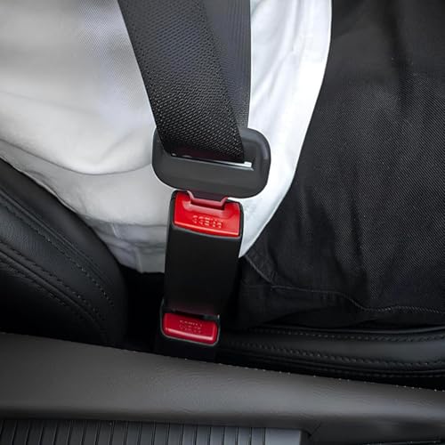 Set Di 2 Pezzi Inserto Per Cintura Per Auto, Accessorio Interno Per Auto, Compatibile Con Il 95% Delle (Nero) - 6