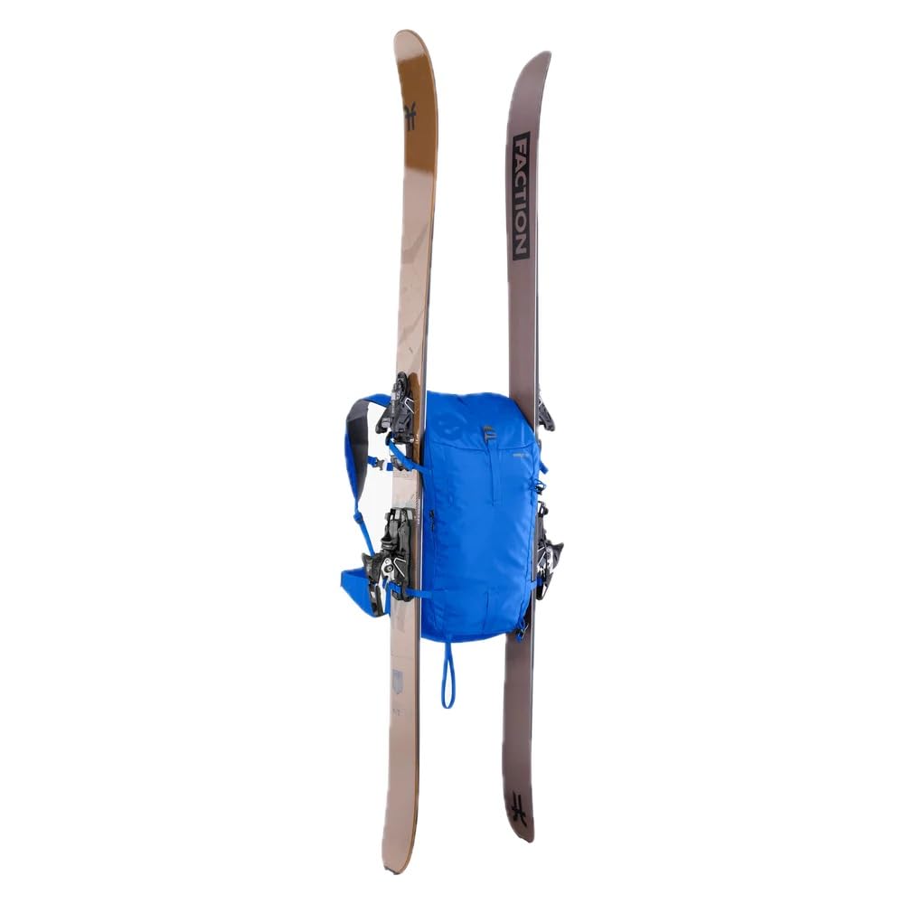 Plecak turystyczny EVOC SUMMIT 30, plecak (plecak sportowy z ergonomicznym systemem nośnym, wysokiej jakości plecak trekkingowy z praktycznymi przegrodami), Royal Blue