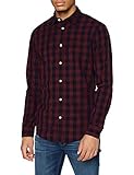 Verschluss: Knopfleiste JACK & JONES Herren Jjegingham Shirt L/S Freizeithemd, Mehrfarbig (Port Royale Checks:mixed Navy), XL EU