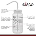 EISCO 2PK Chemical Wash Bottle, Blank Labels, 500ml - Wide Mouth, Self Venting, Low Density Polyethylene - Performance Plastics Labs