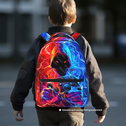 Backpack for Kids Gaming School Backpack For Boys Kids Backpacks Travel Bookbag for Age 6-18 Kid's Elementary Middle School Back Pack4
