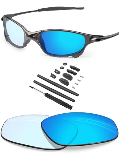 Image of BLAZERBUCK Anti-salt Polarized Replacement Lenses & Sock Kit for Oakley Juliet Sunglass