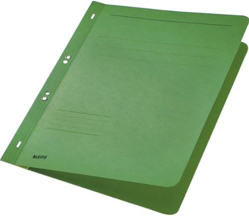 Leitz 3742-00-55 Eyelet Binder 1/1 Front Cover A4 Commercial or Official Filing Manila Cardboard Green