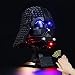 Led Licht Set für Lego Darth Vader Helm,Led Dekorations Beleuchtungs Set für Lego 75304 Star Wars Helm,Light Kit for Lego Darth Vader Helmet,Nur Lichter Set,kein Lego Modell (Fernbedienung)