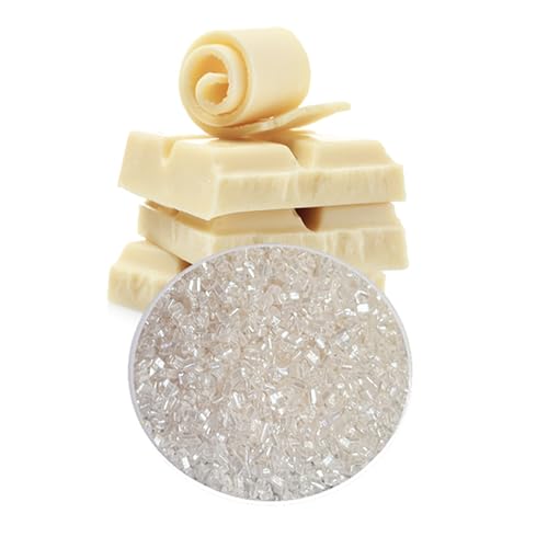 Ultimate Baker Natural White Chocolate Cotton Candy Sugar – All-Natural Colors & Flavors for Kids’ Parties, Home Machines & Carnival Fun, Perfect for Cake Decorating & Cocktail Rimming (1x4oz)