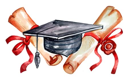 Cialda in Ostia per Decorazioni e Torte a tema Laurea in Dischi Commestibili Cake Design (MOD. 8)