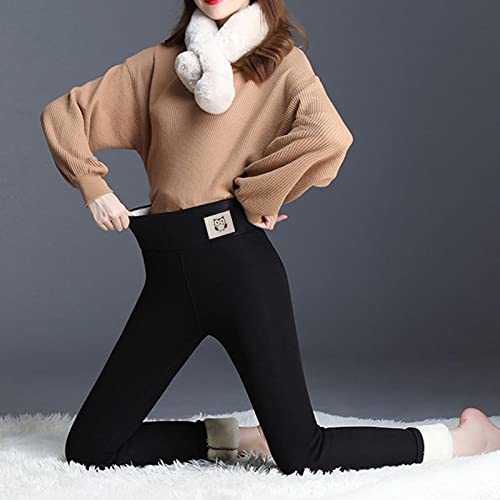 image for luwita Thermal Pants Women, Fleece Leggings for Women Winter Warm Tigh