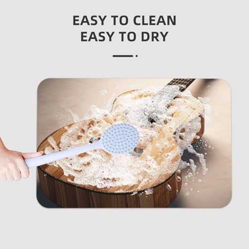 Tapis de bain lavable et facile à nettoyer en roche de diatomée - 8