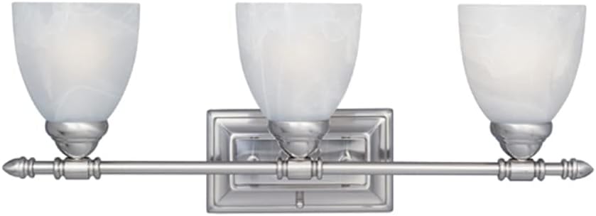 Big Sale Designers Fountain 94003-SP Apollo 3 Light Bath Bar