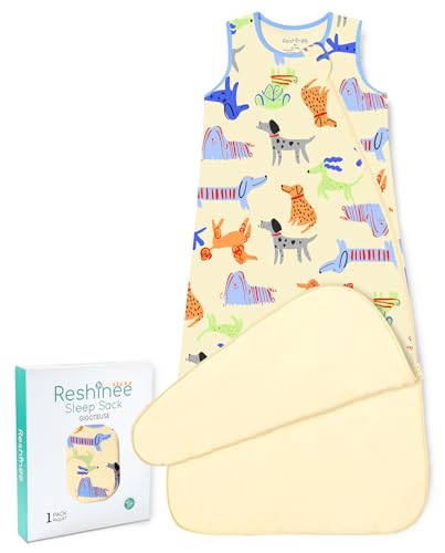 Image of Bamboo Viscose Sleep Sack for Baby, 1.0 & 0.5 Tog Wearable Blanket