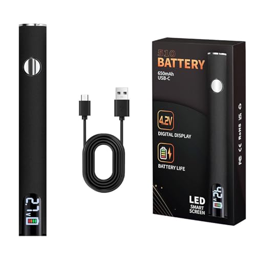 Cordless Soldering Iron- 510 Threaded Battery Pen, 650mAh USB Rechargeable Battery, LED Digital Display, Adjustable Temperature Soldering Kit for Home Appliance Electronic Repair