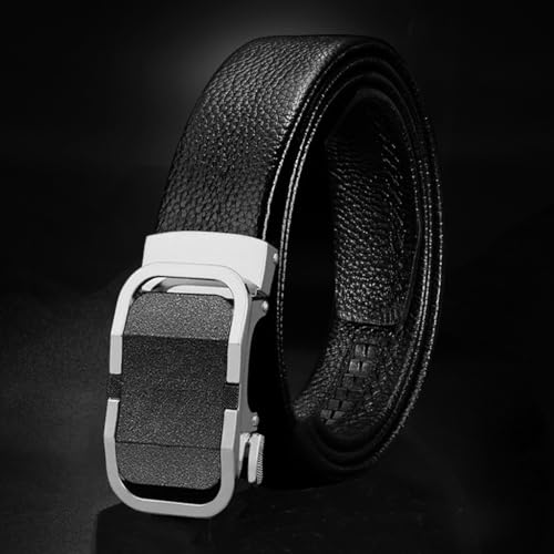 JSEIAJB Automatic Buckle Men's Belt Business Middle-aged And Young Pants Belt2