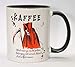 Produktbild Sonja's KreativWelt Tasse - Kaffee,Weil Man ja Nicht jeden Morgen mit einem Mord Anfangen kann (schwarz)