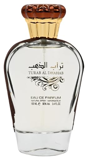 Ard Al Zaafaran Turab Al Dhahab Eau De Parfum Spray for Women, 3.4 Ounce