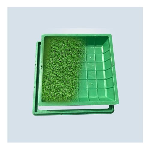 Couvercle et cadre de regard rond invisible et durable en format B60x60CM - 2