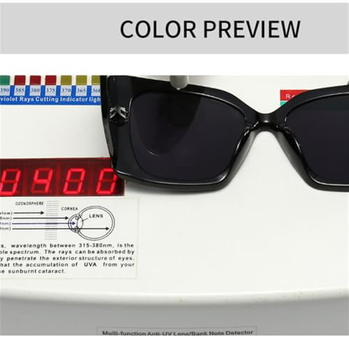 Square Sunglasses For Women Men Retro Colorful Cat Eye Sun Glasses Shades UV400 Eyeglass4