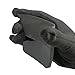 Black Soft Rubber Wrap Squeegees Carbon Fiber Vinyl PPF Scraper Car Window Tinting Tool Glass Cleaner (Black 2 Cut Edge)