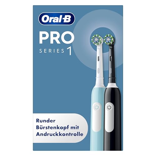 Oral-B Pro Series 1 Elektrische Zahnbürste Doppelpack — Electric Toothbrush, Inkl. 2...