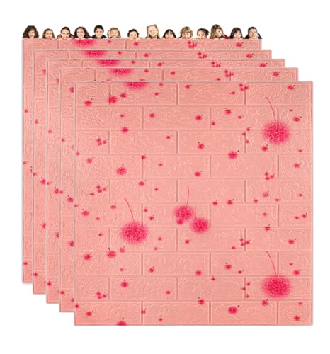 Papier peint autocollant 3D pour masquer les défauts d'un mur humide