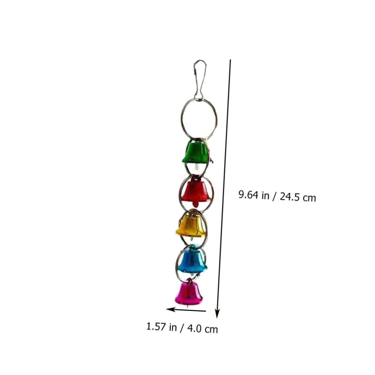 CLISPEED 5 Pièces Jouets Mâcher Perroquet Jouet Créatif Oiseaux Oiseaux Perroquet