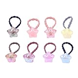 HAPINARY 20piezas Goma De Pelo Dibujos Animados Anillas Coletero Para Niñas Elástico Forma De