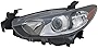 TYC Left Headlight Assembly Compatible with 2014-2020 Mazda Mazda6