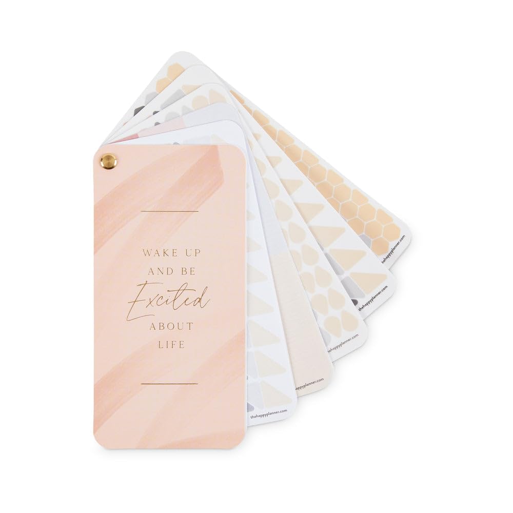 Livre d'autocollants minimalistes Work + Life carnet de stickers agenda et bullet journal