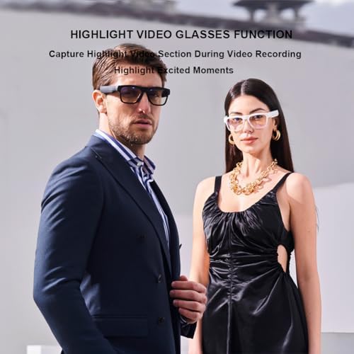 OhO Smart Glasses with HD Camera capture 1920x1080p video