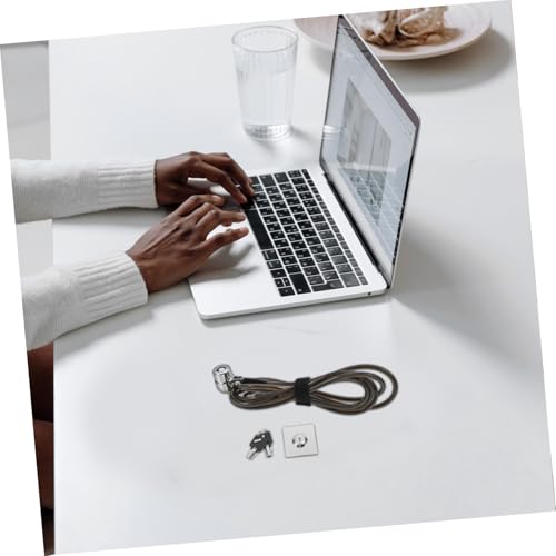 Candado antirrobo para laptop con combinación para evitar pérdidas 4